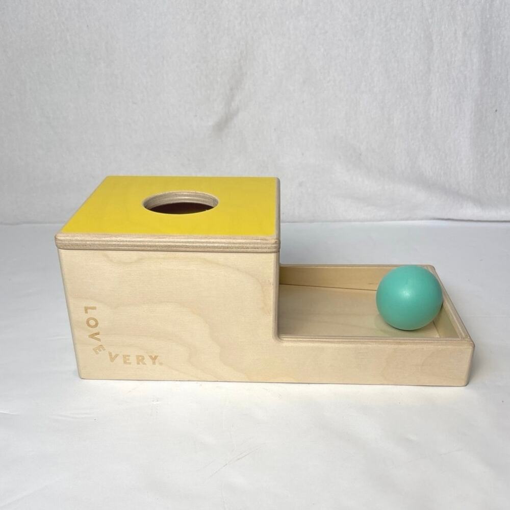 Lovevery Ball Drop Box The Inspector Kit 7-8 Months Montessori Toy